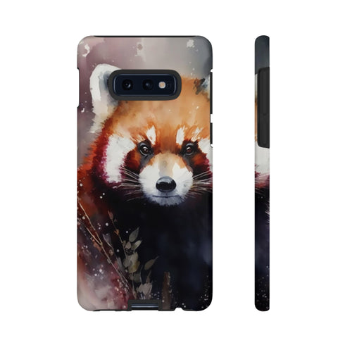 Red Panda in Watercolor - Impact Resistant Phone Case Samsung Galaxy S10E Matte